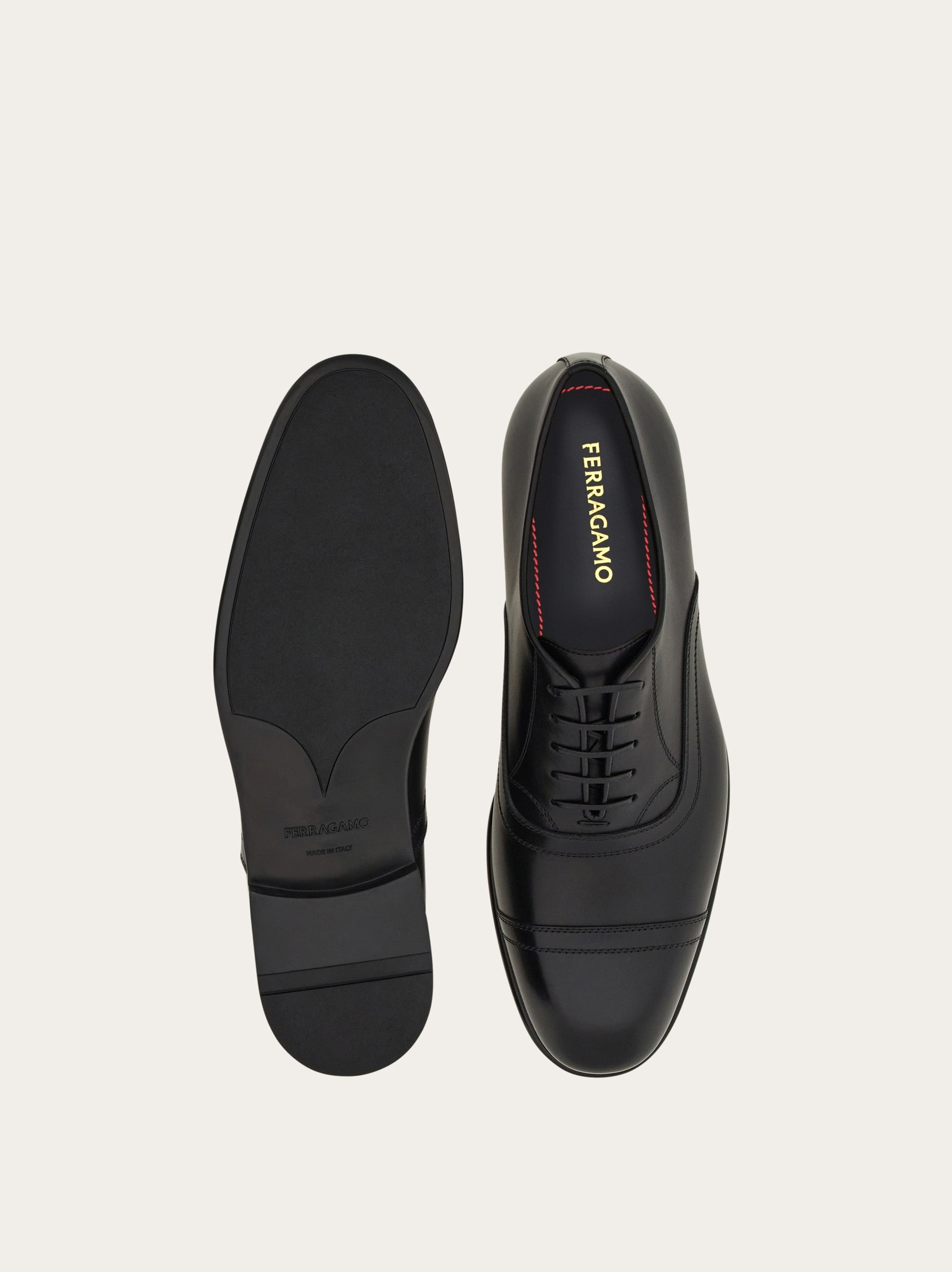 Oxford with toe cap - 5