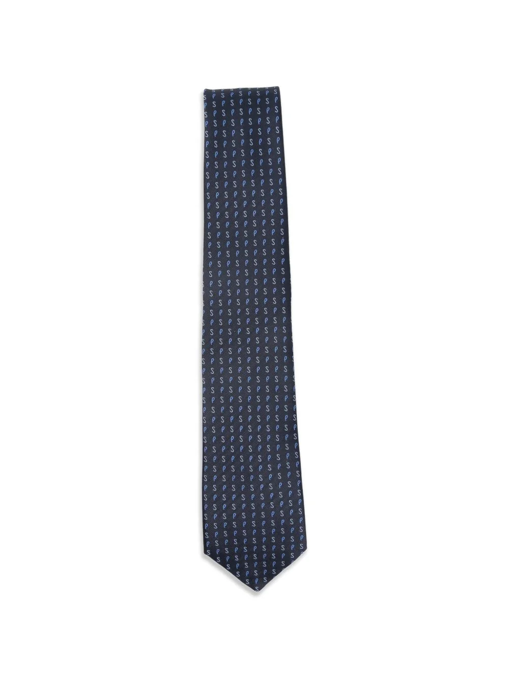 logo silk tie - 1
