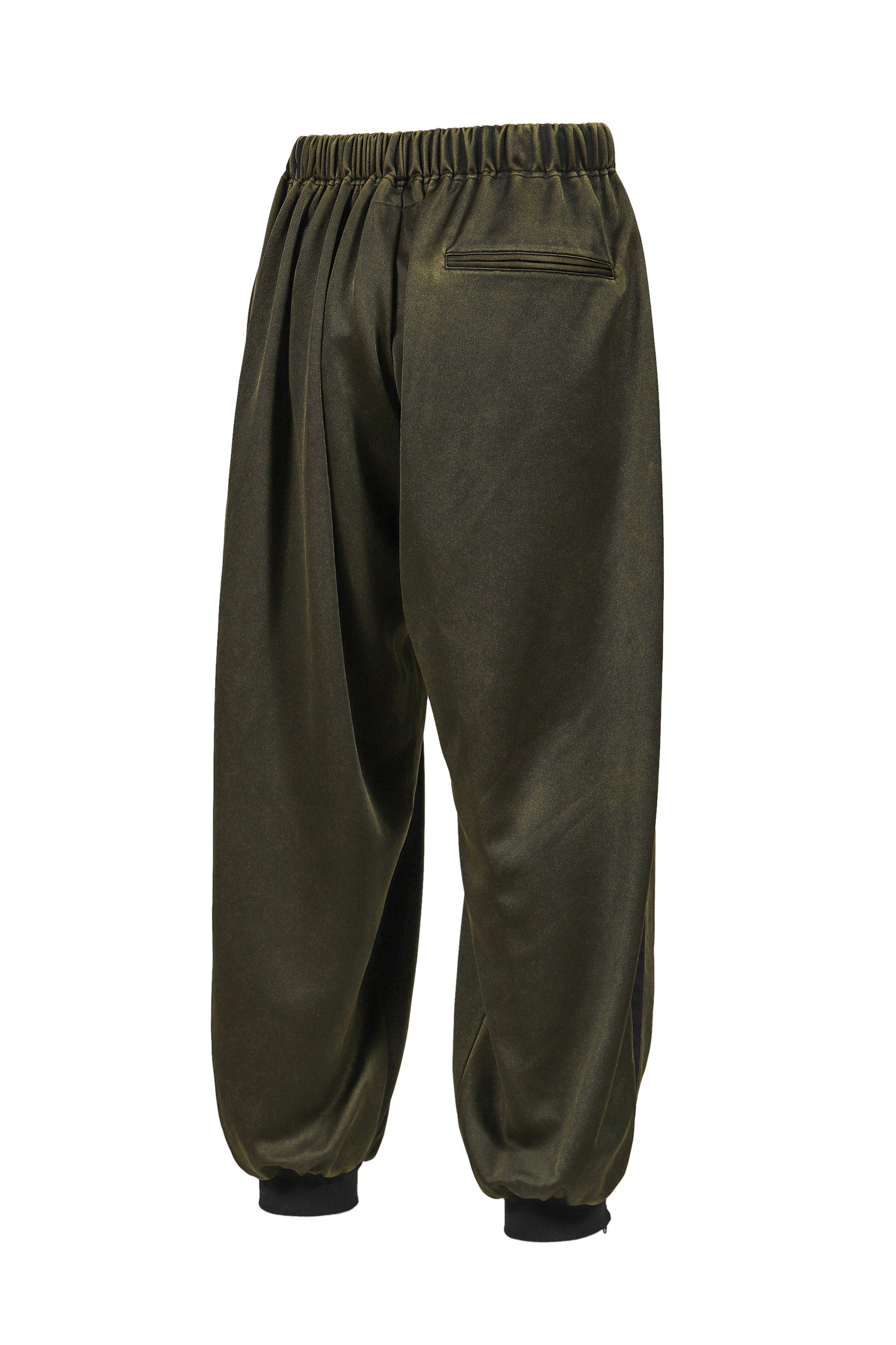 FADED BLACK TRACK PANTS / YEL - 9