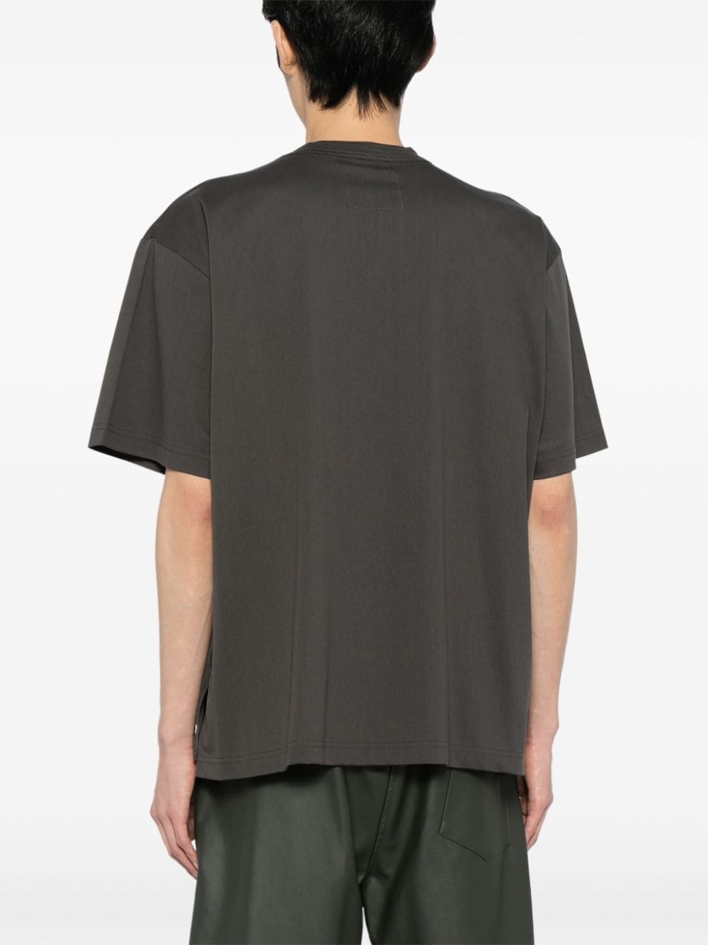 S crew-neck cotton T-shirt - 4