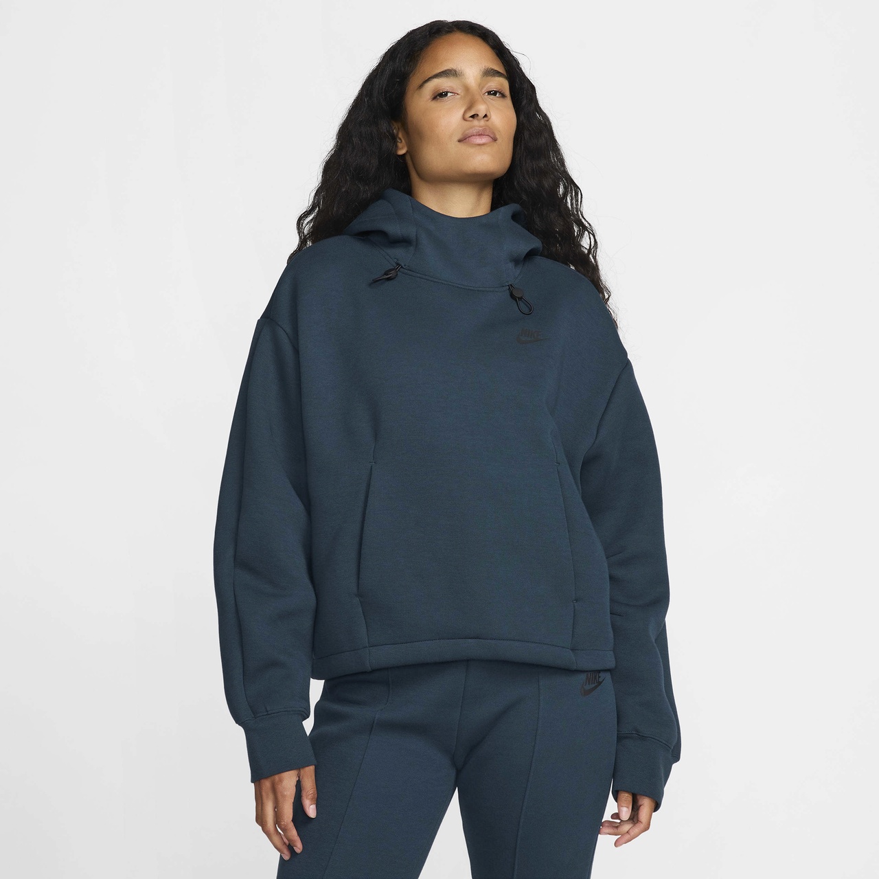 Nike Womens Nike NSW Tech Fleece OS Hoodie - 1