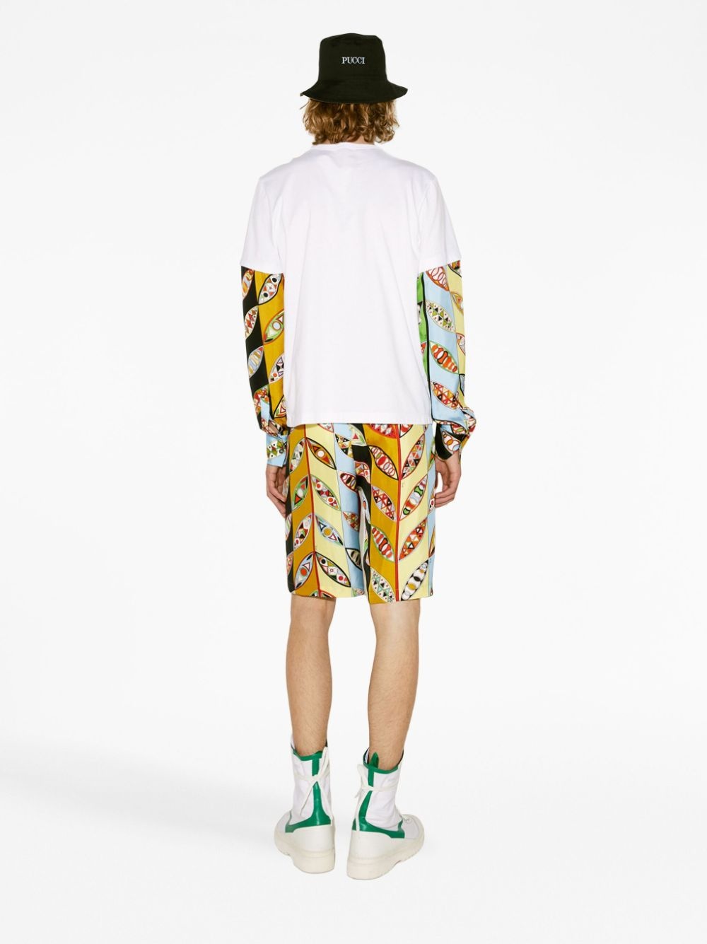 graphic-print long-sleeve T-shirt - 4