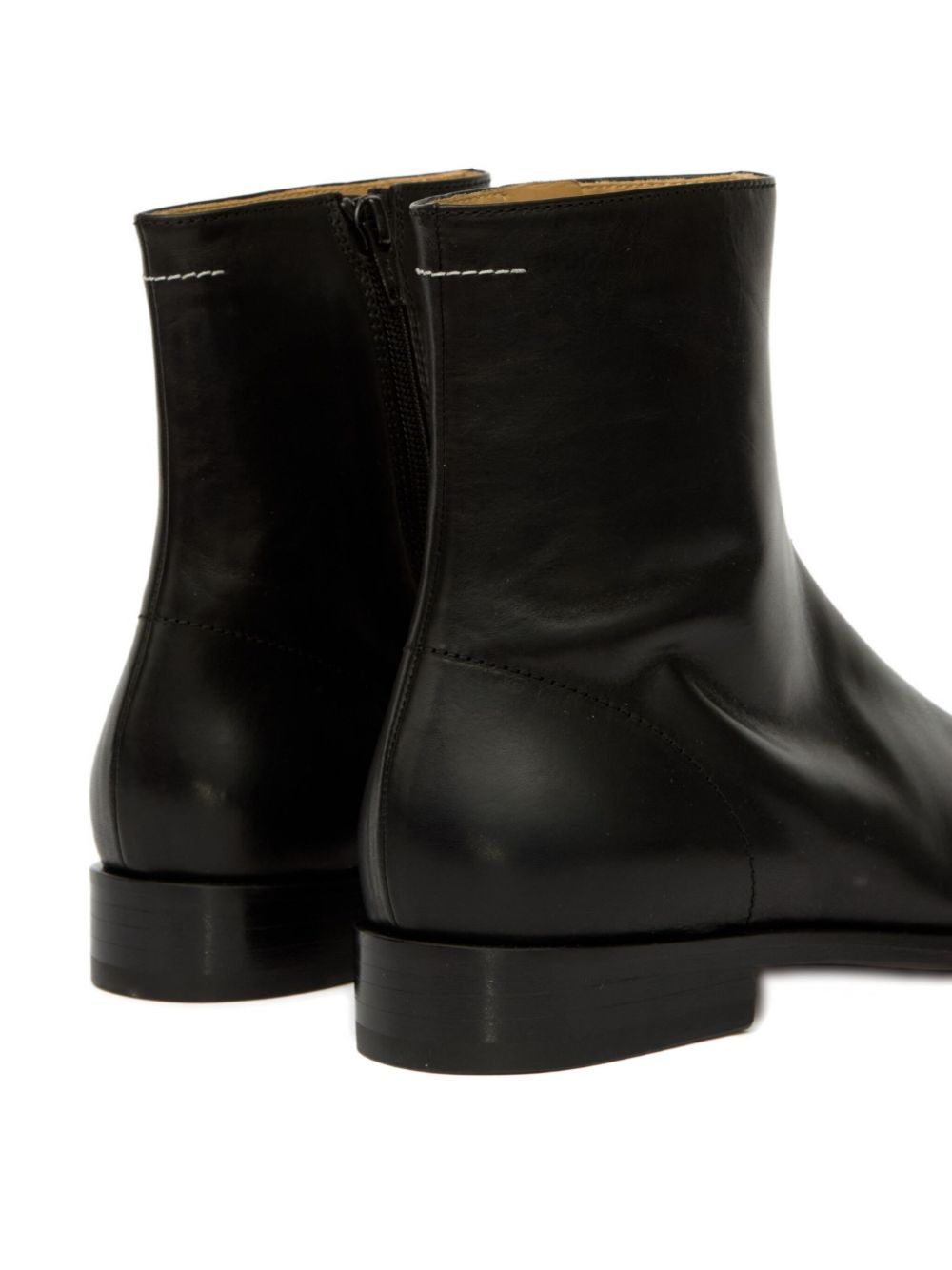 leather ankle boots - 5