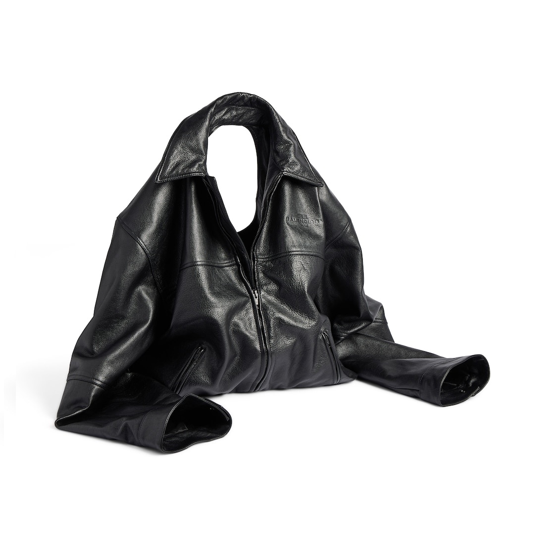 Men's Garde Robe Leather Jacket Bag  in Black - 2