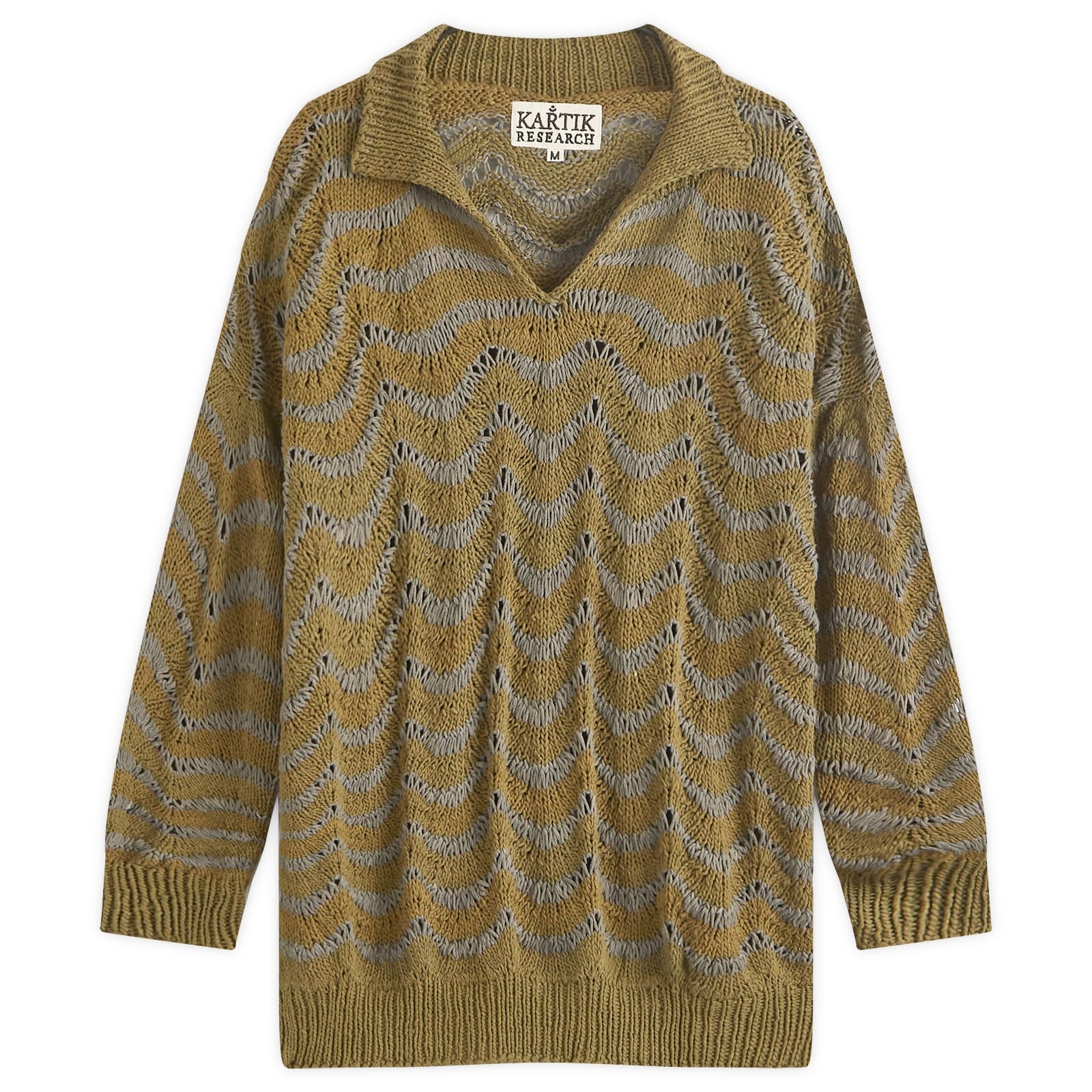 Kartik Research Patchwork Rugby Knit - 1