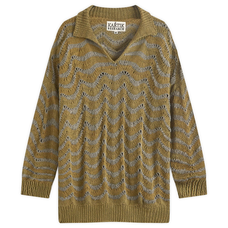 Kartik Research Patchwork Rugby Knit 1