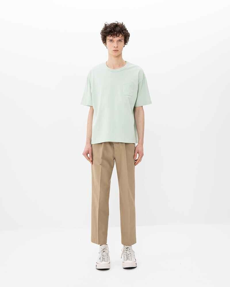 JUMBO TEE S/S (C/WS) LT.GREEN - 3