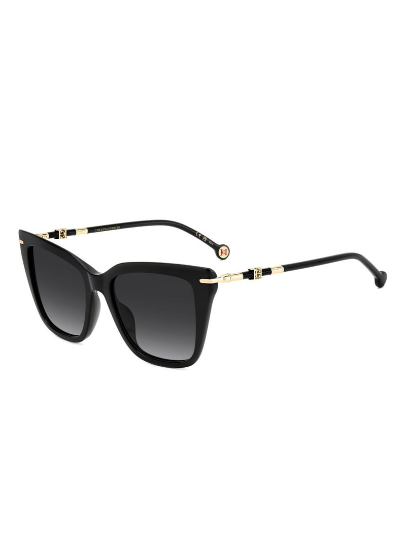 CAROLINA HERRERA embellished cat-eye frame sunglasses outlook