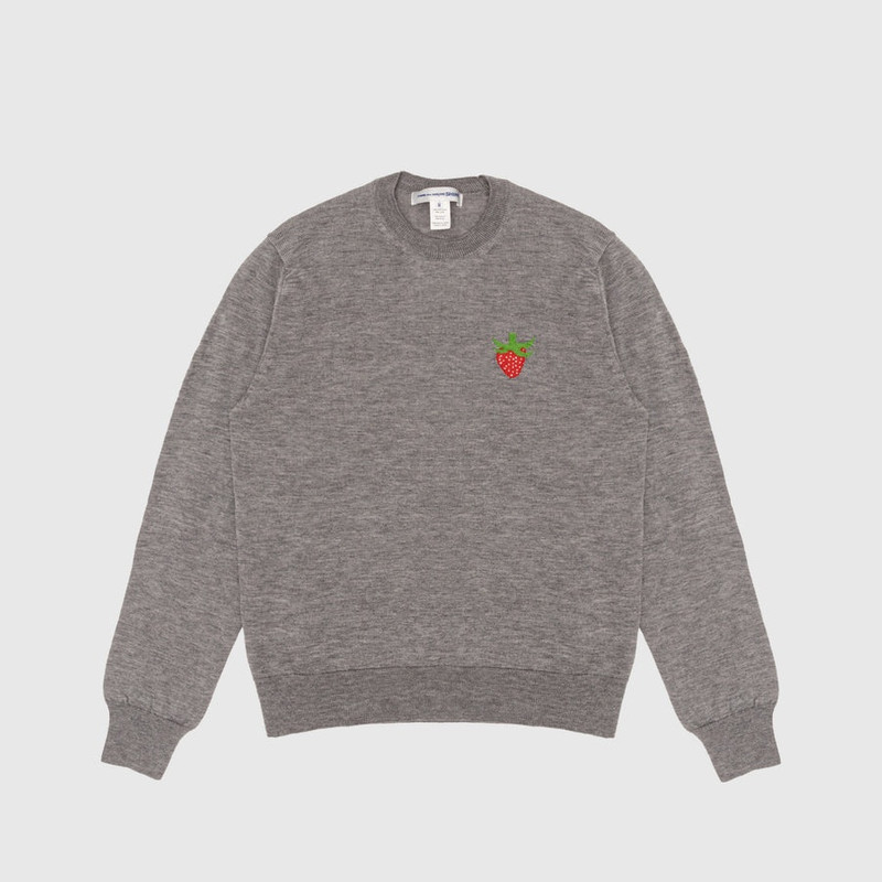 BRETT WESTFALL STRAWBERRY KNIT SWEATER 1