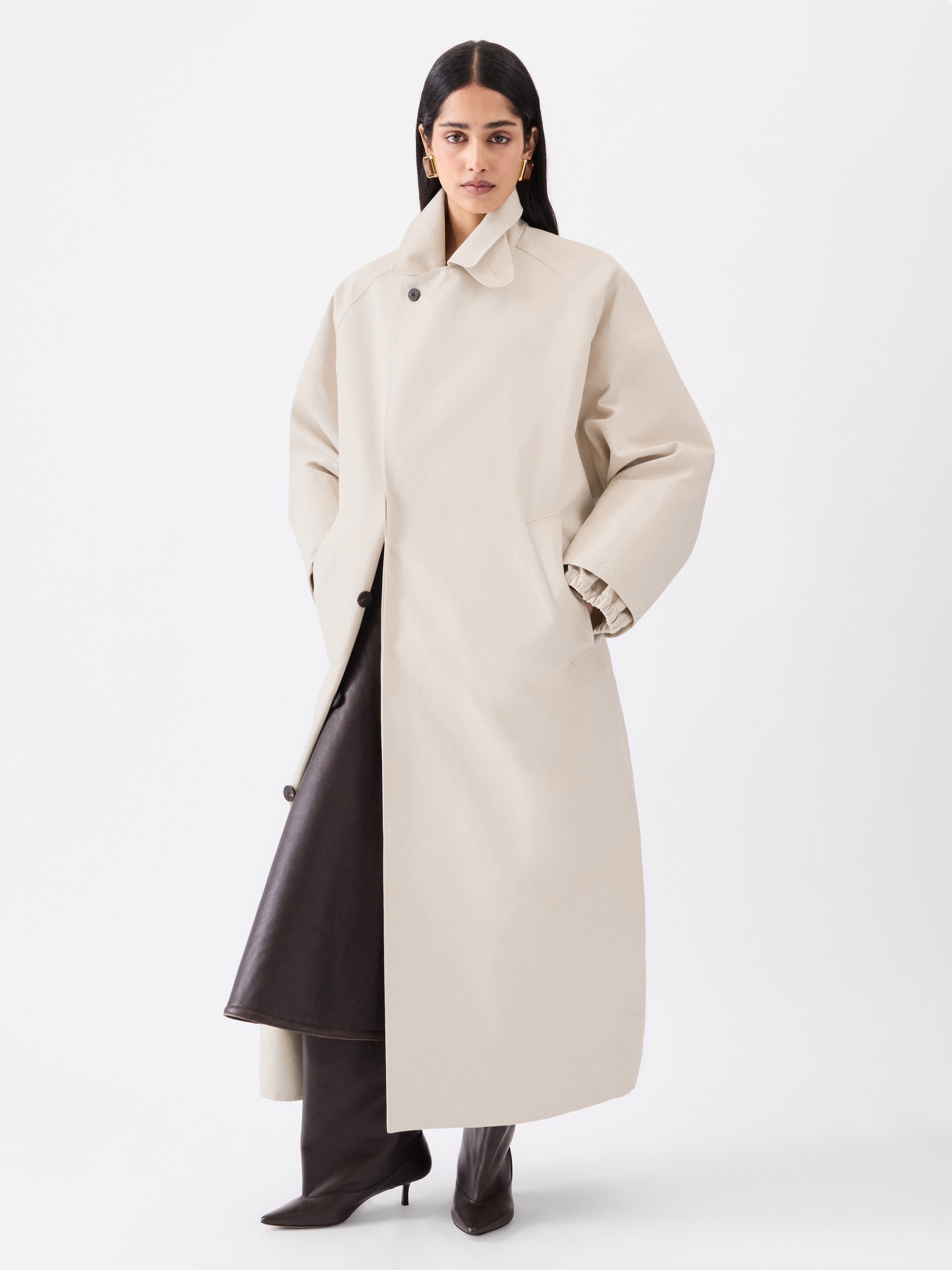 The Trapezi trench coat - 3