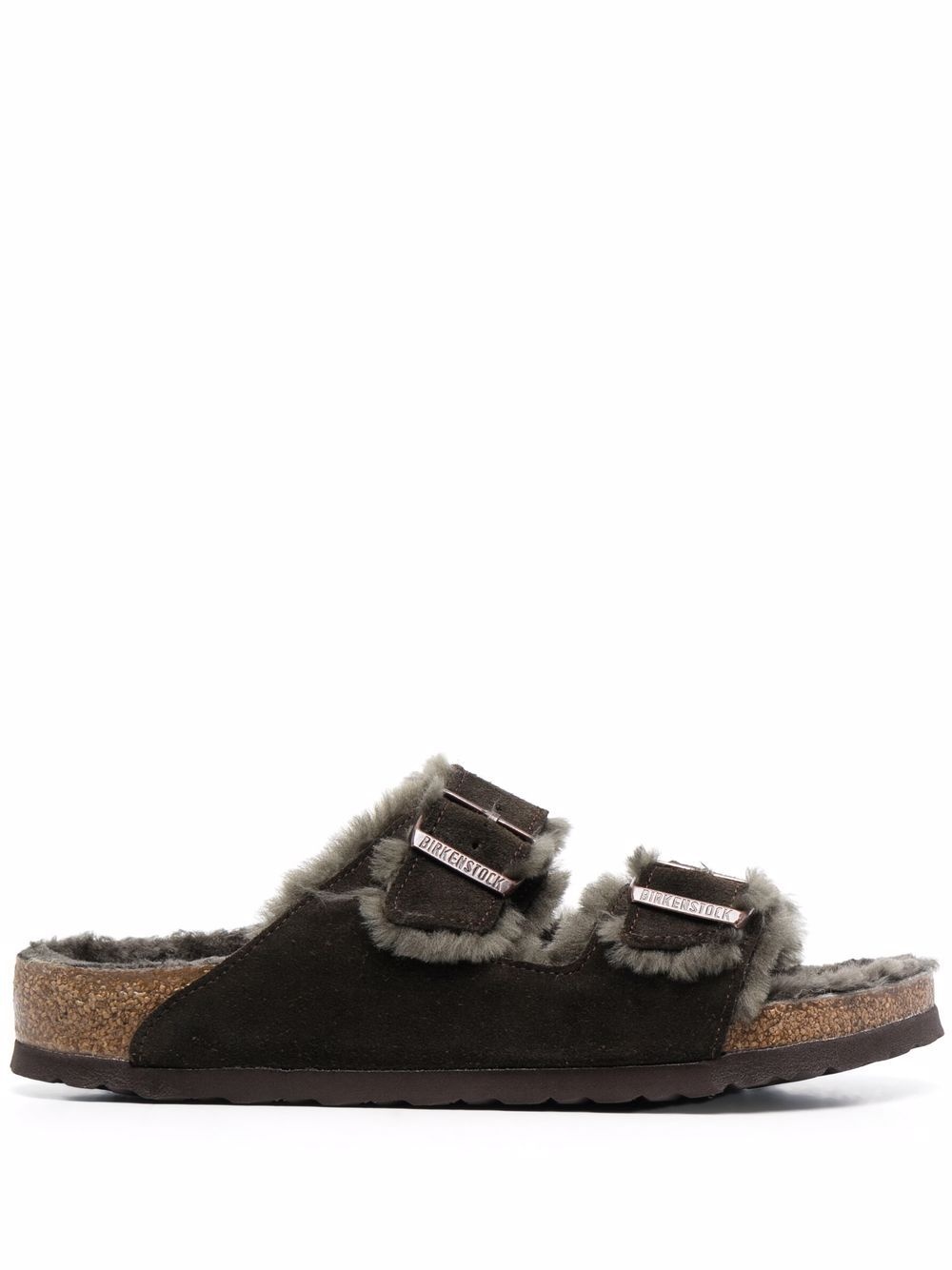 Arizona fur-lined sandals - 1