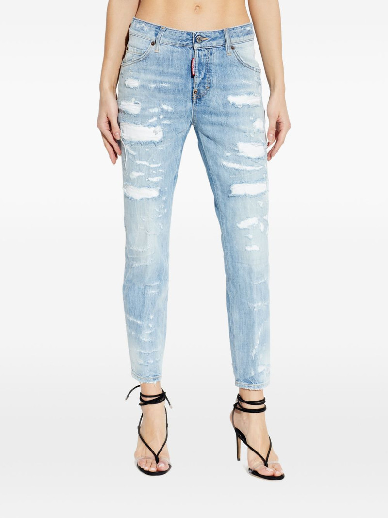 distressed rainbow trousers 3