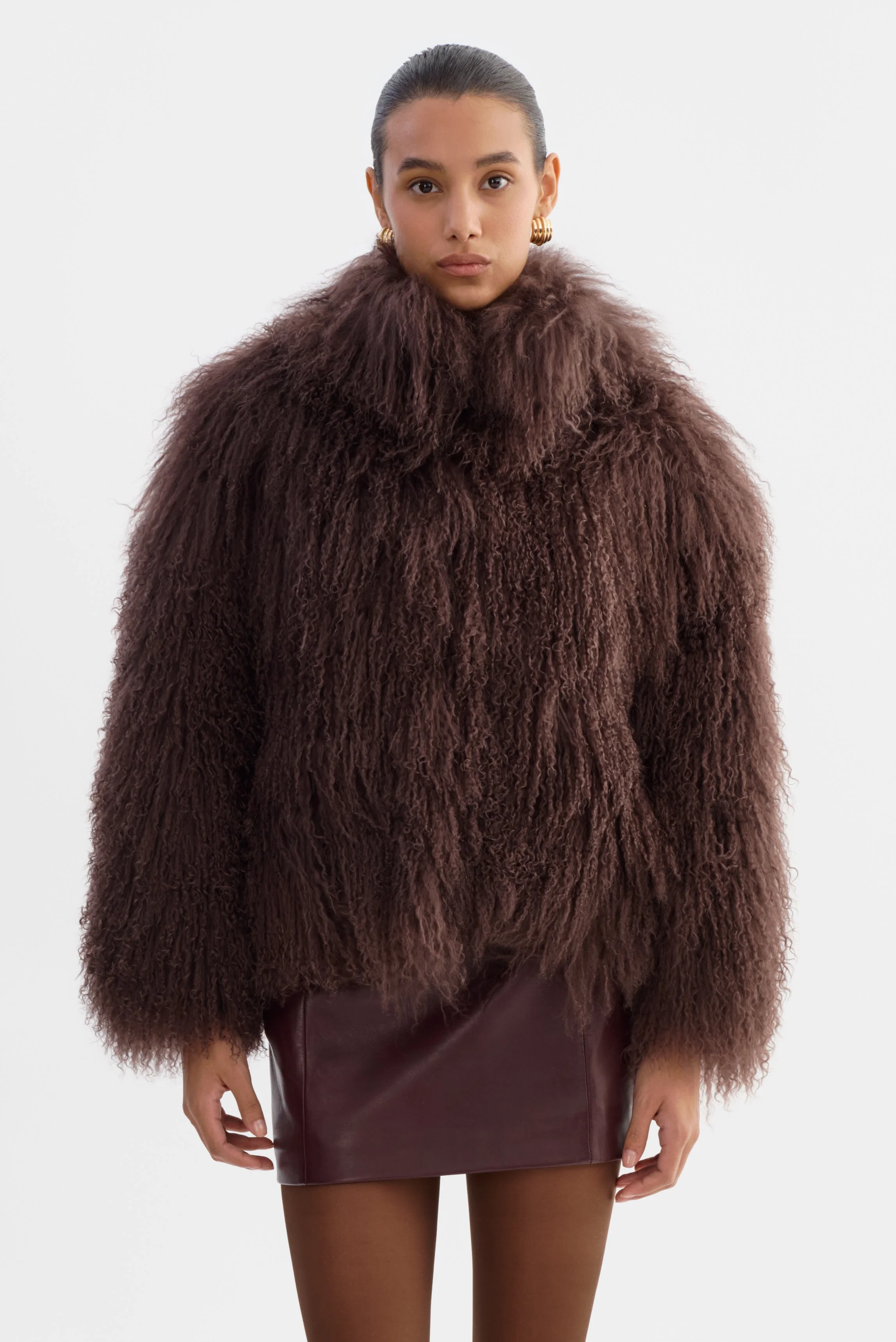 BIANCA | Mongolian Shearling Jacket - 1