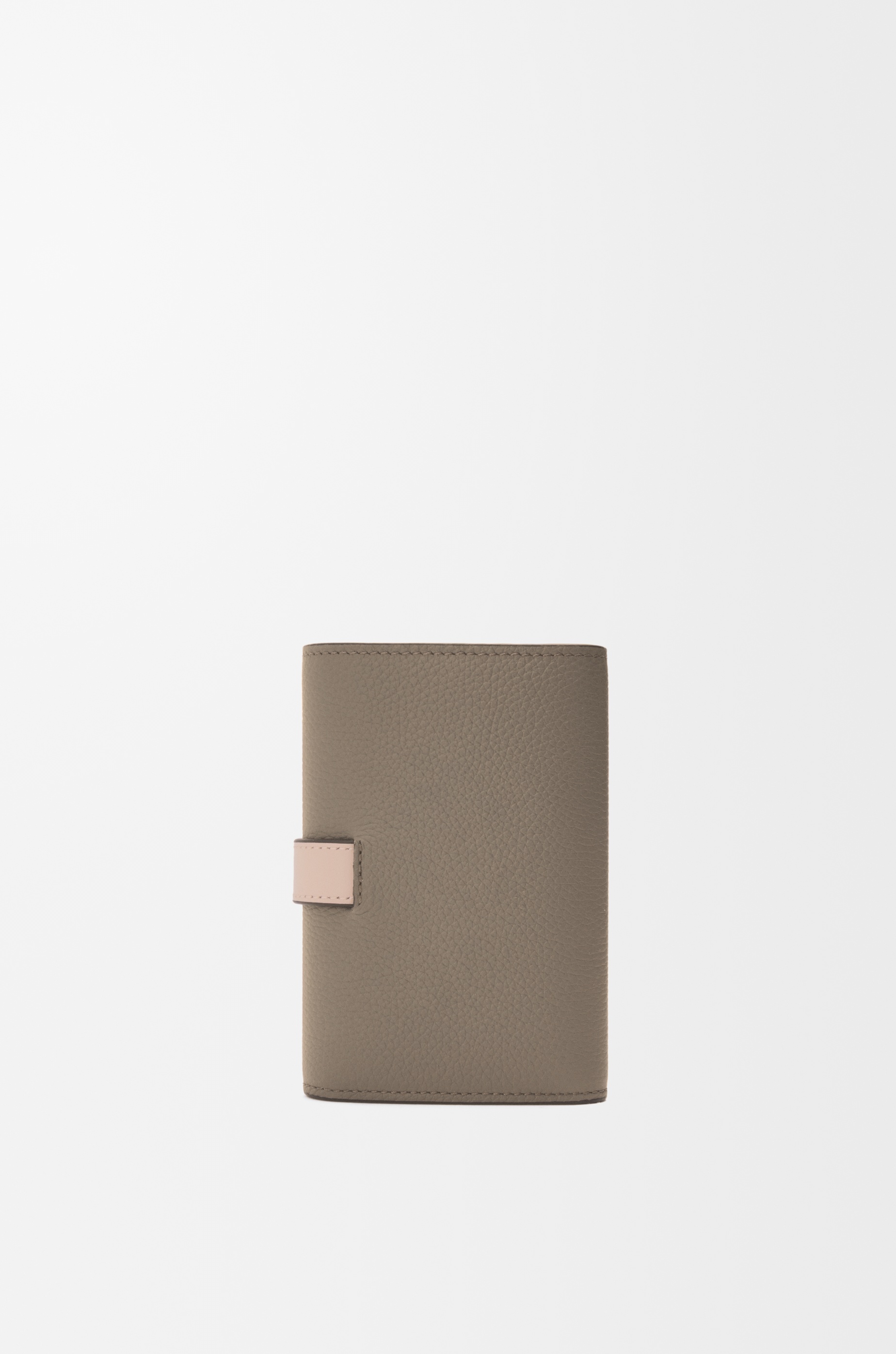 Small vertical wallet in soft grained calfskin - 4