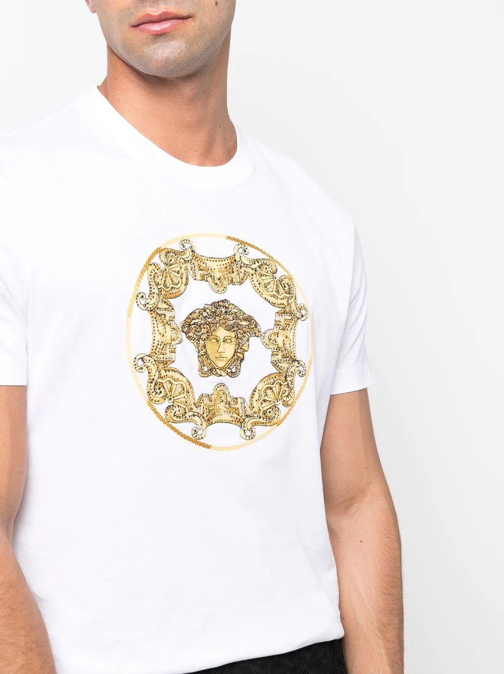 Medusa motif T-shirt - 5