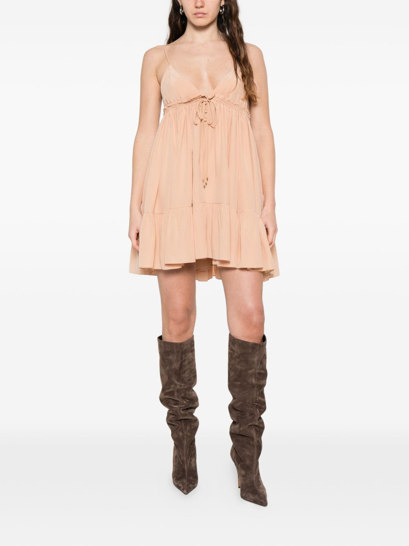 Chloé ruffled tiered dress outlook