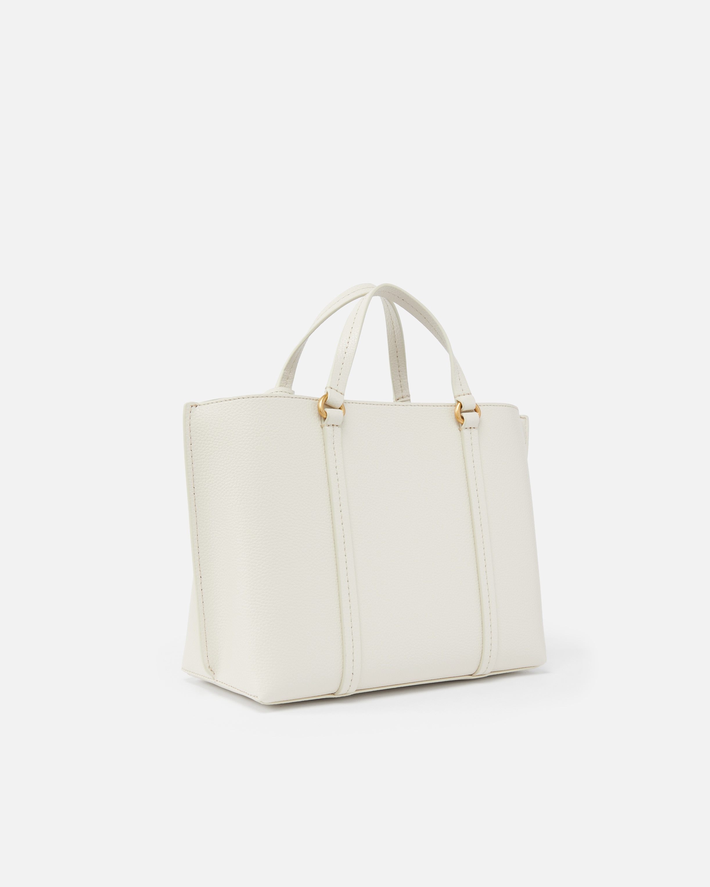 LARGE TUMBLED LEATHER SHOPPER BAG - 2