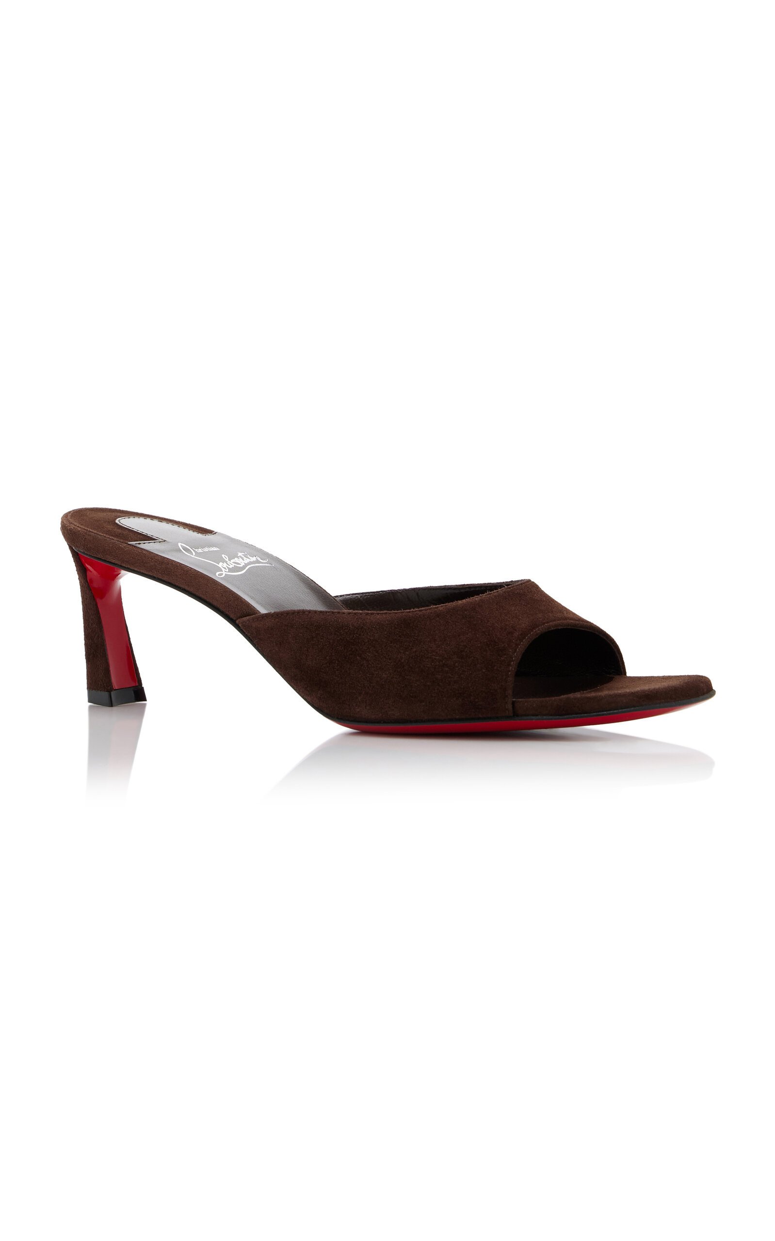 Condora 55mm Suede Mules brown - 6