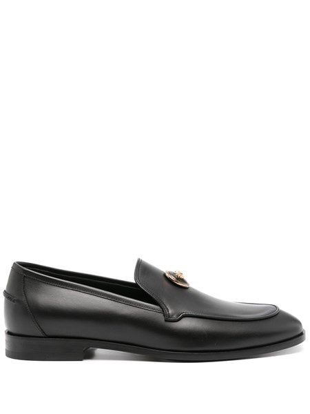 Loafers with Medusa plaque - 1