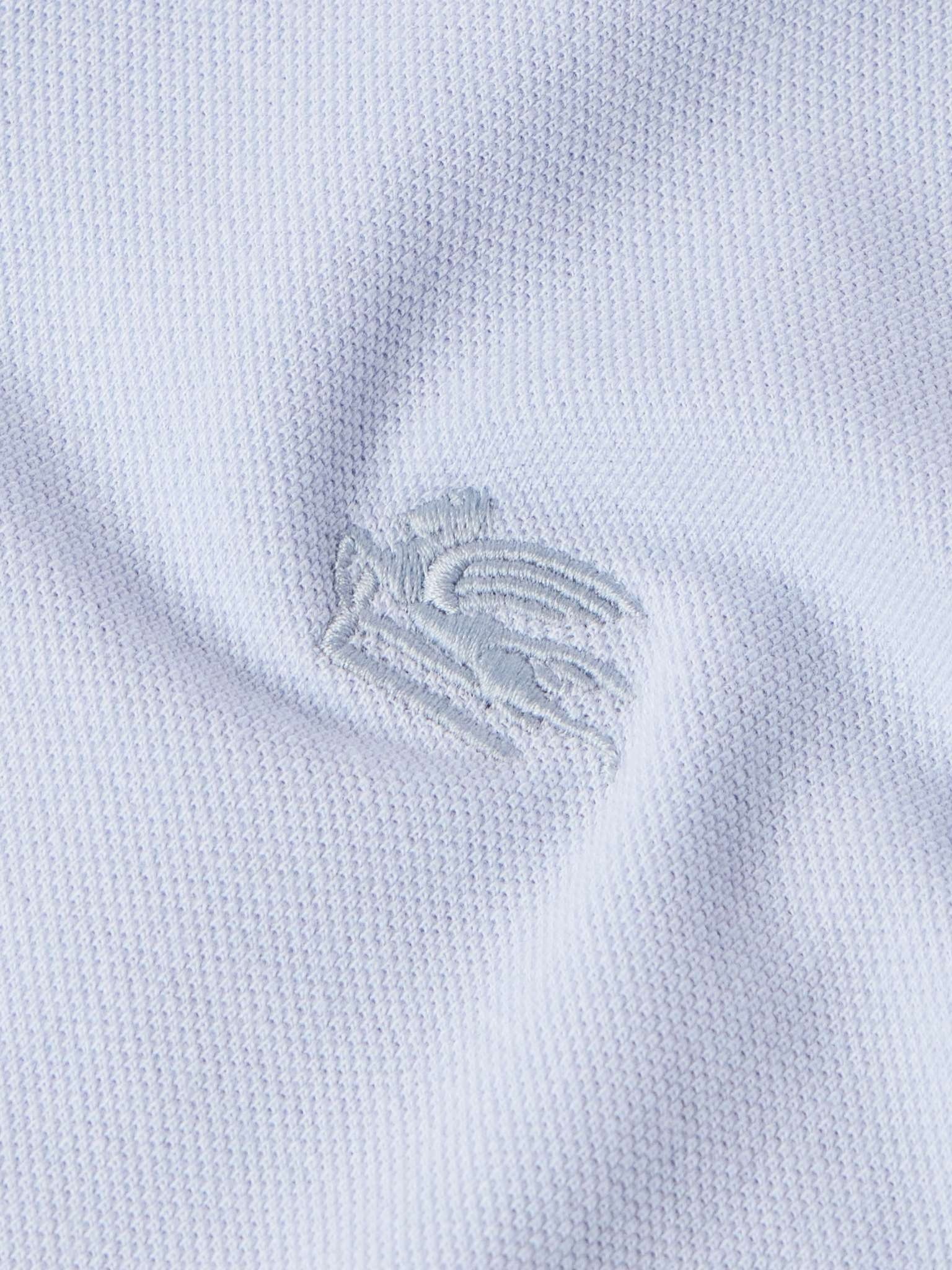 Logo-Embroidered Cotton-Piqué Polo Shirt - 3