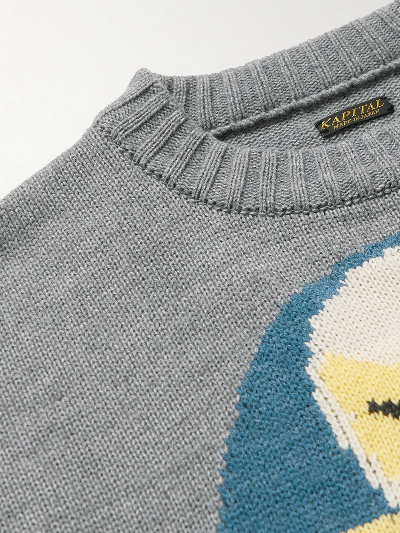 Fat Cat Intarsia Sweater 5