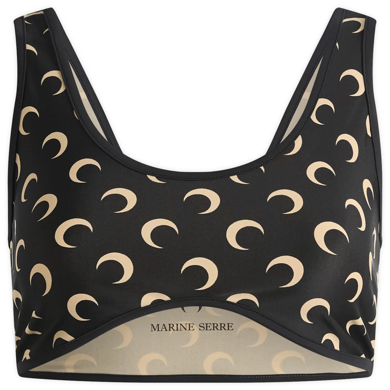 Marine Serre Moon Printed Bra - 1
