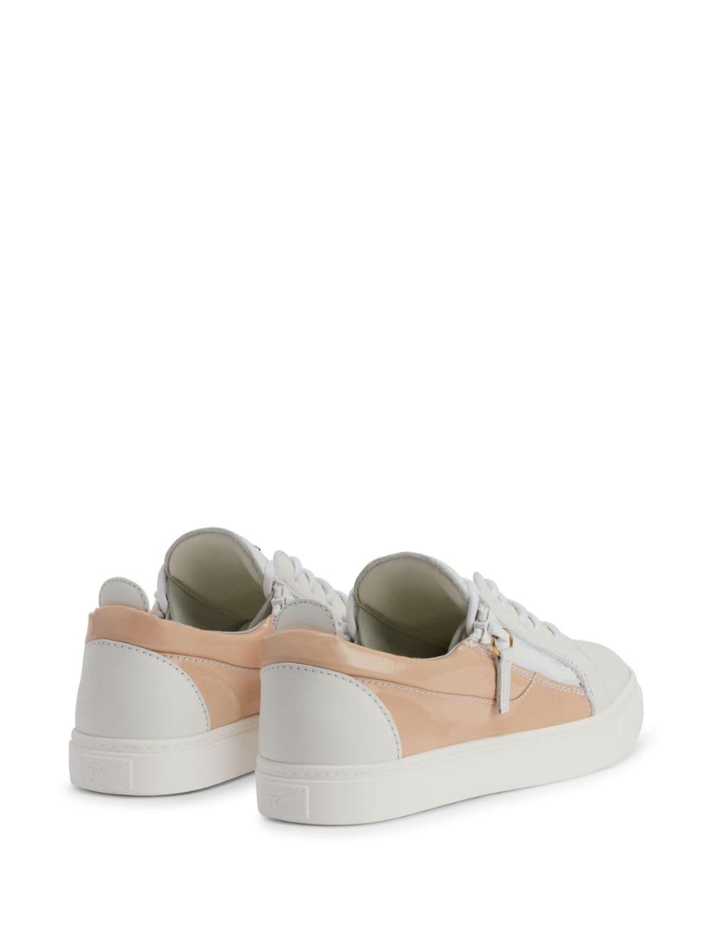 Nicki leather low-top sneakers - 3