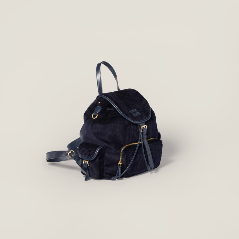 Corduroy backpack 3