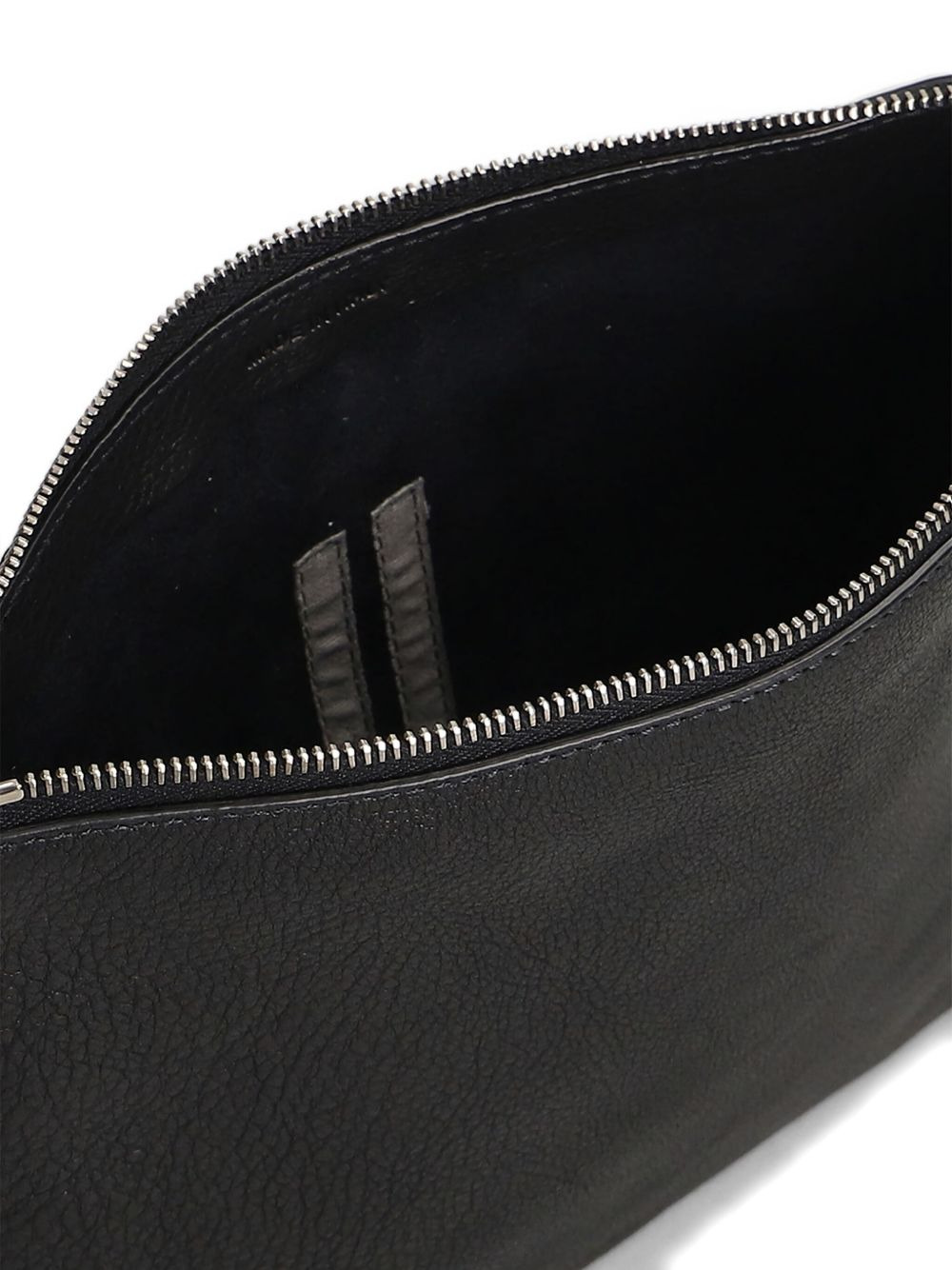 leather zip-top shoulder bag - 4