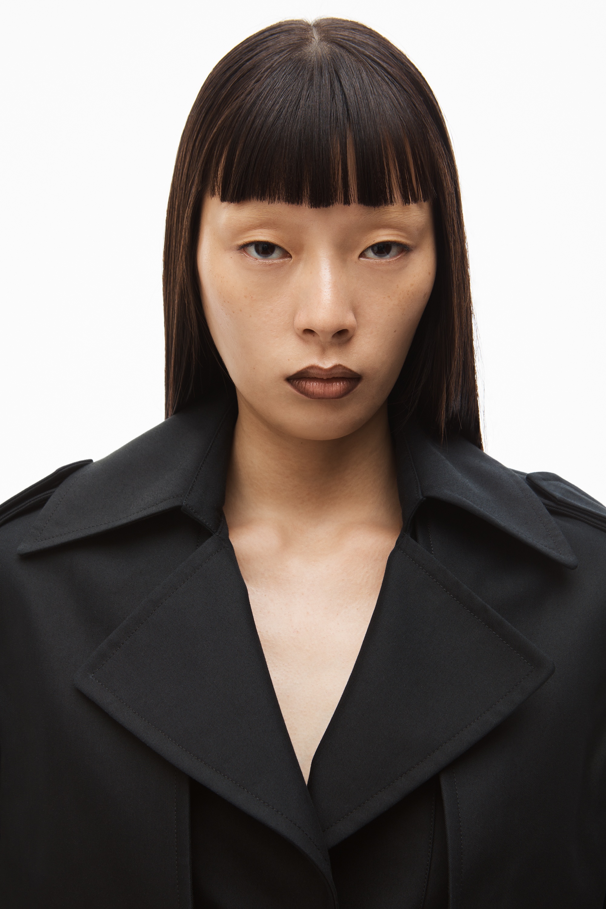 LOGO TRENCH COAT IN COTTON TAILORING - 4