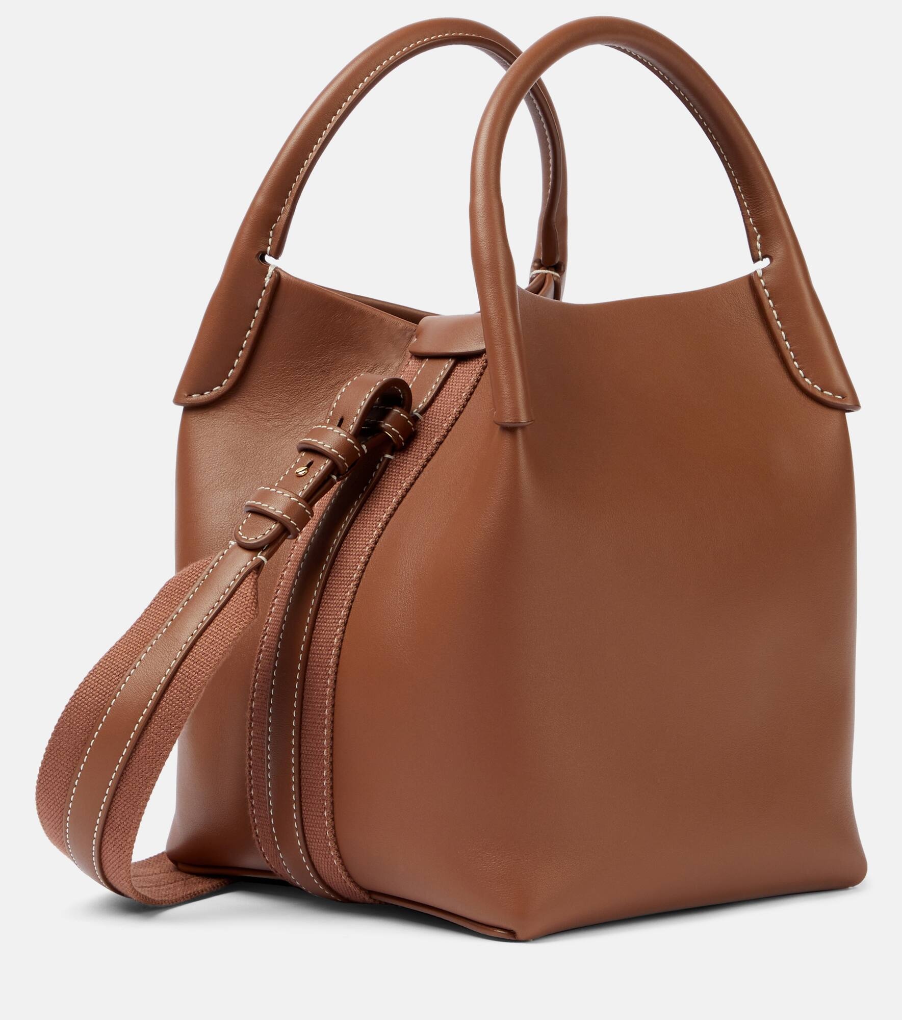 Bale Small leather tote bag - 4