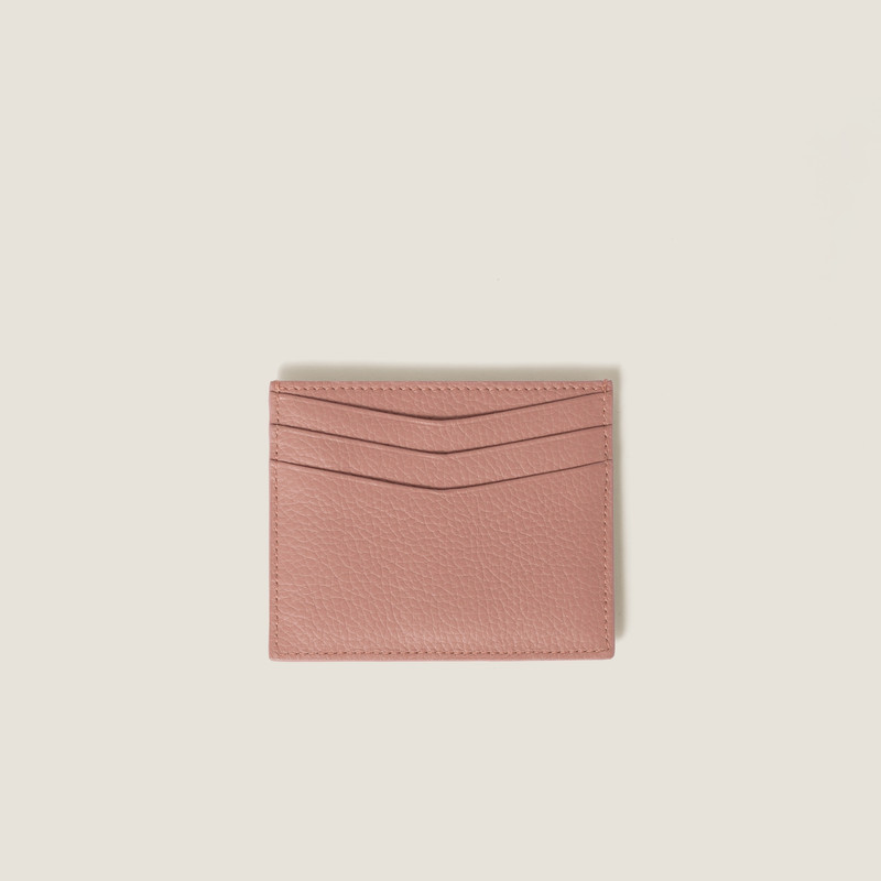 Miu Miu Leather card holder outlook