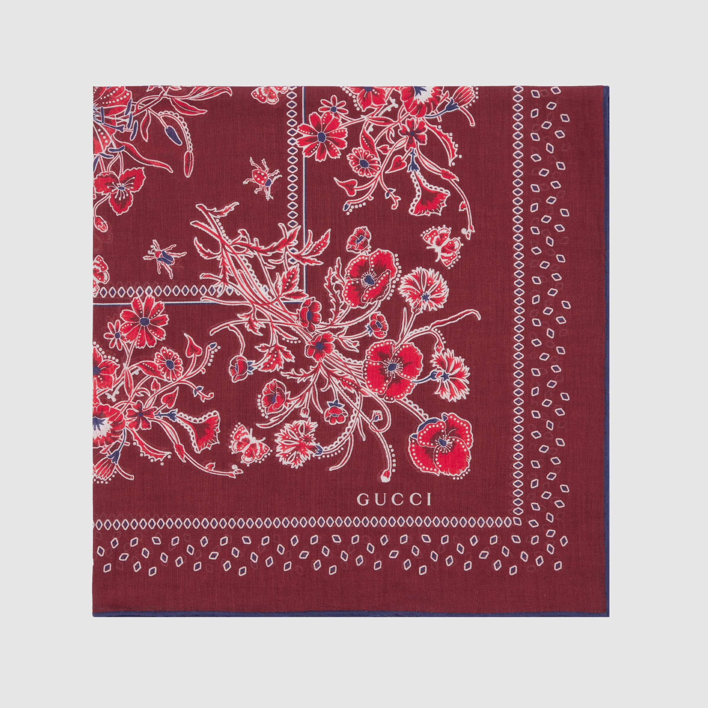 Printed cotton pocket square - 2