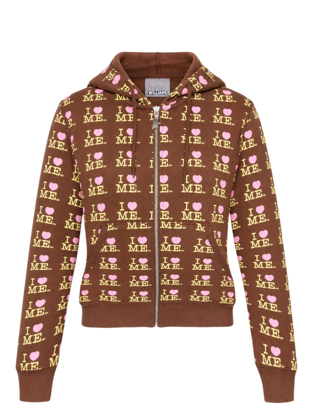 I Heart Me Shrunken Hoodie - 1