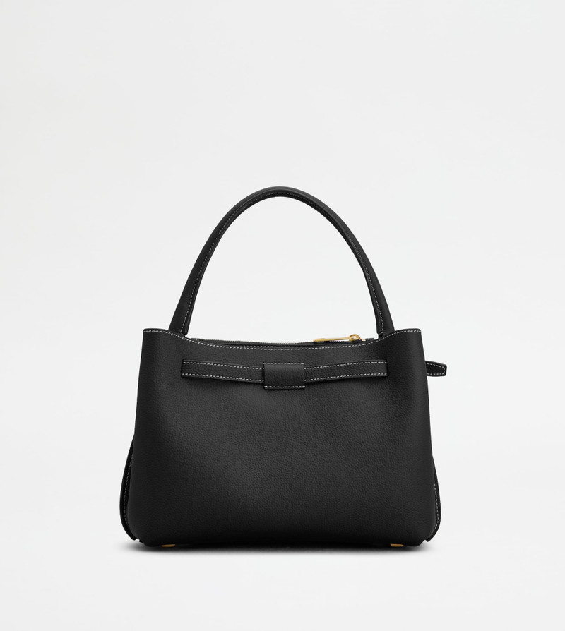 HANDBAG IN LEATHER MINI - BLACK 3