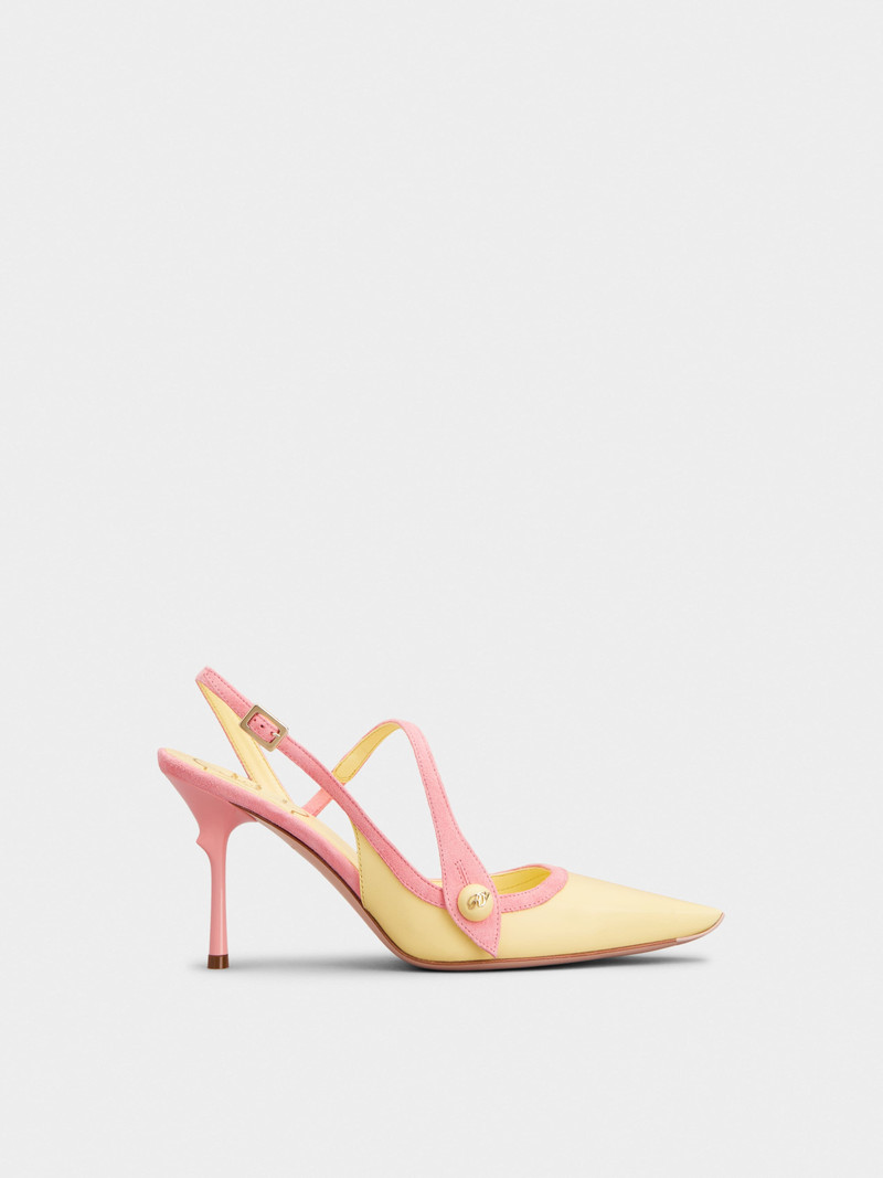 Rose Vivier Slingback Pumps in leather 1