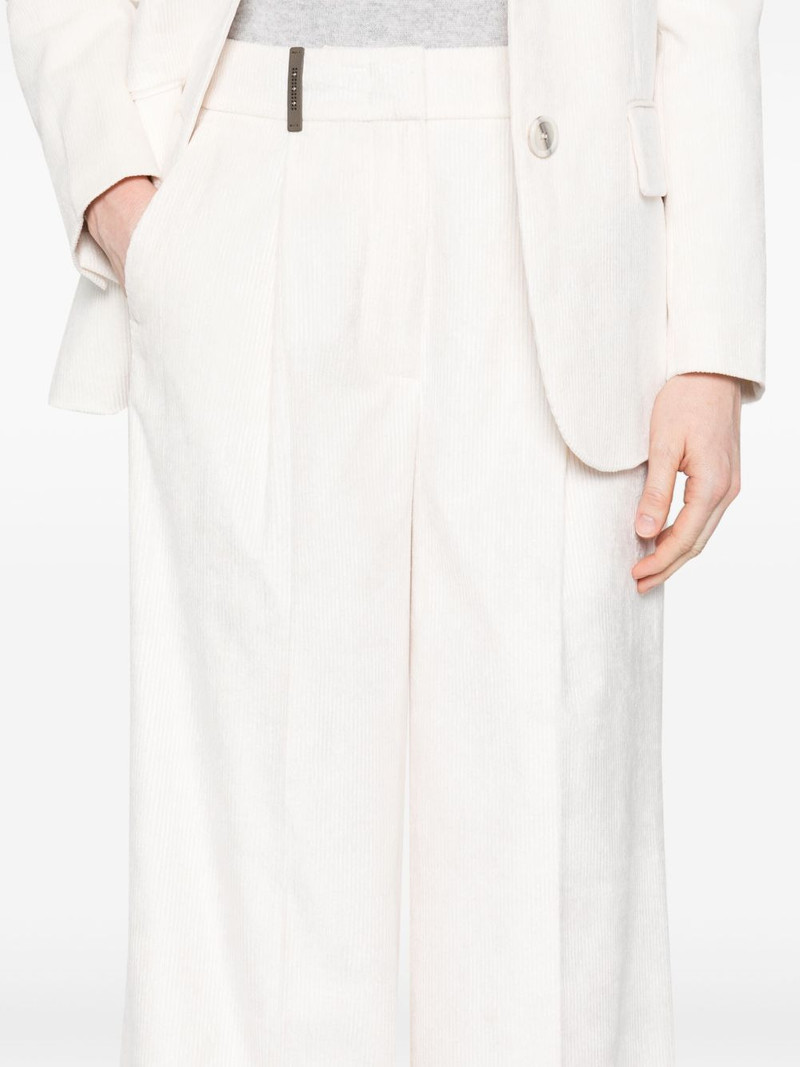 corduroy straight-leg trousers 5