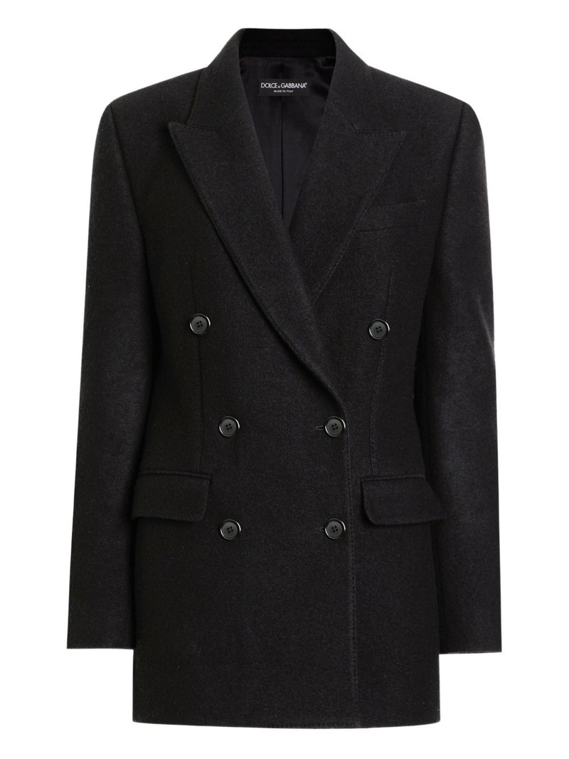 double-breasted wool blazer 1