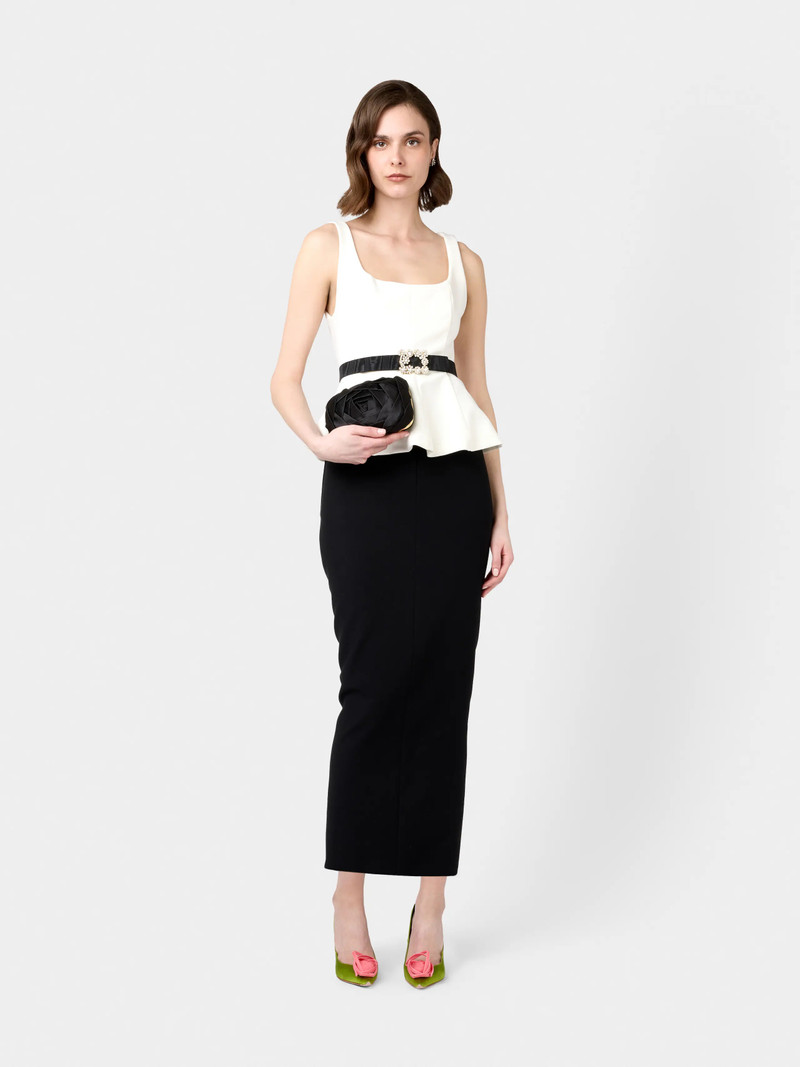 Roger Vivier Rose Vivier Clutch in satin outlook