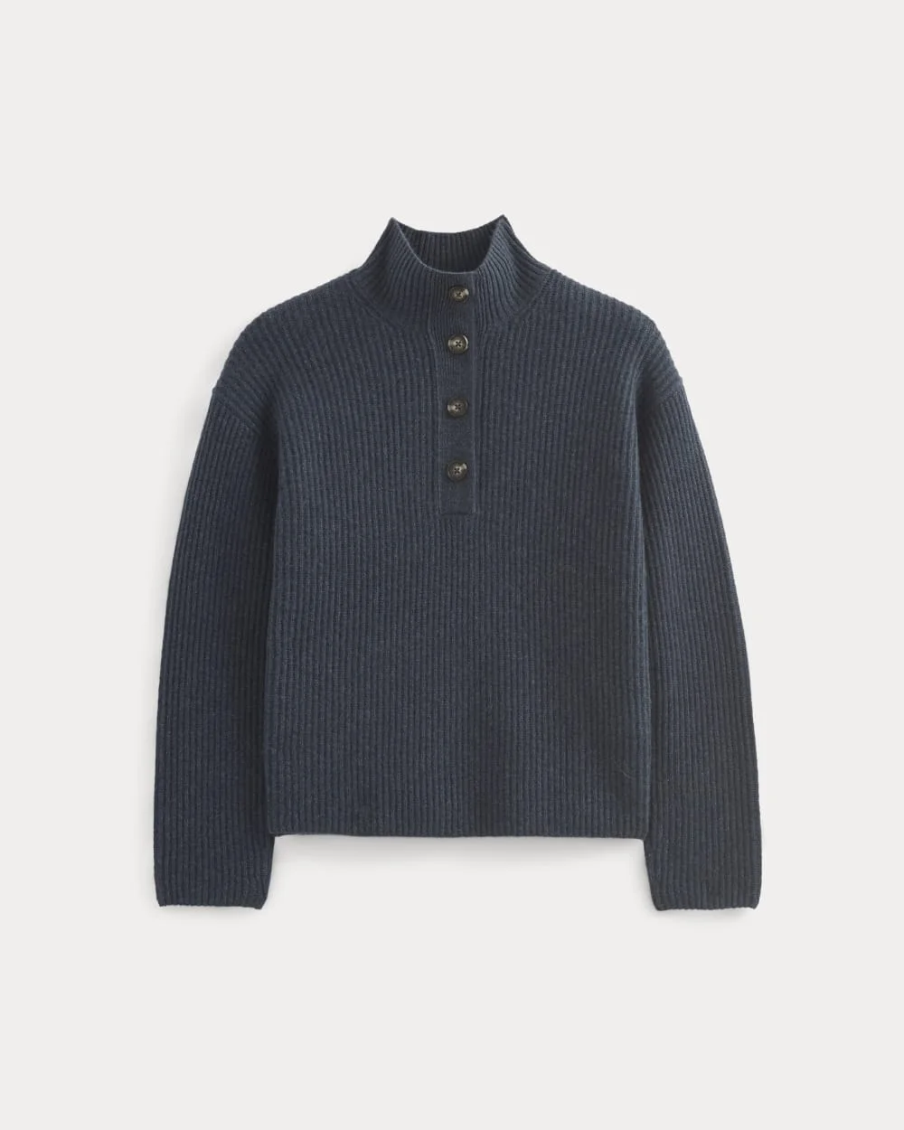 THE COCOON HENLEY IN WOOL CASHMERE - 1