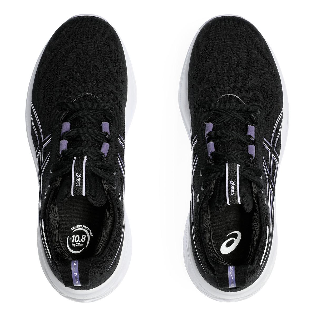 Asics Gel Nimbus 26 - Black - Dusty Purple - 3