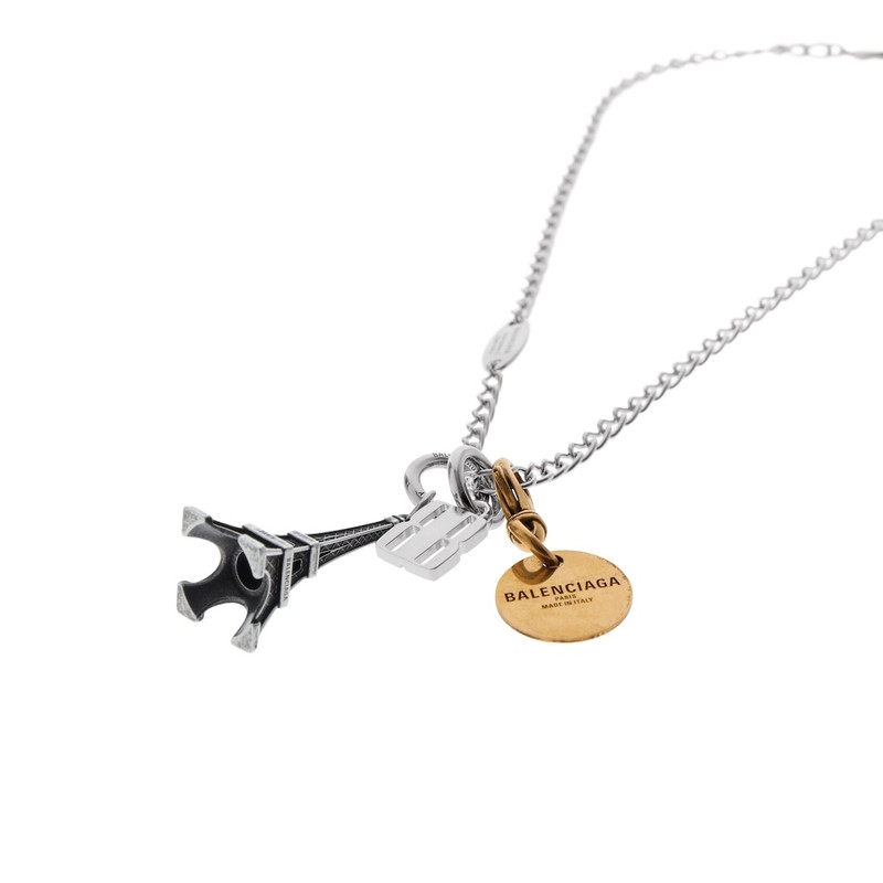 Carousel Eiffel Collector Necklace in Silver 3