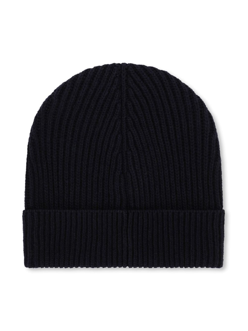 DG Essentials logo-patch knitted beanie - 2
