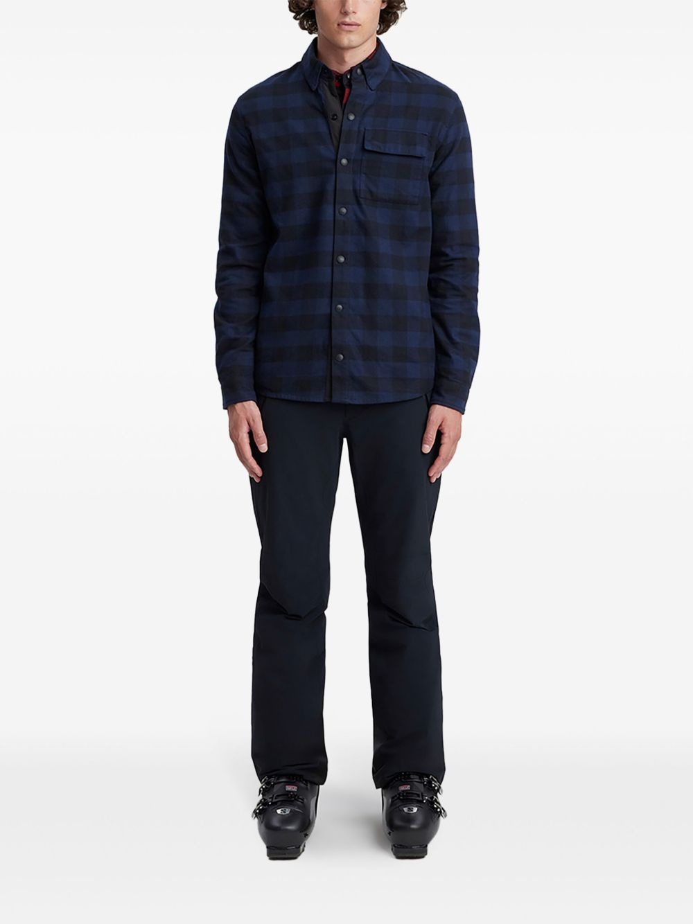 checked shirt - 2