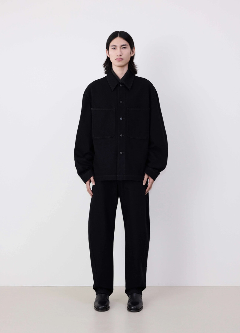 Lemaire TWISTED SLEEVE BOXY OVERSHIRT outlook