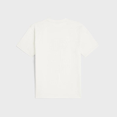CELINE Celine wiltern T-shirt in cotton jersey outlook
