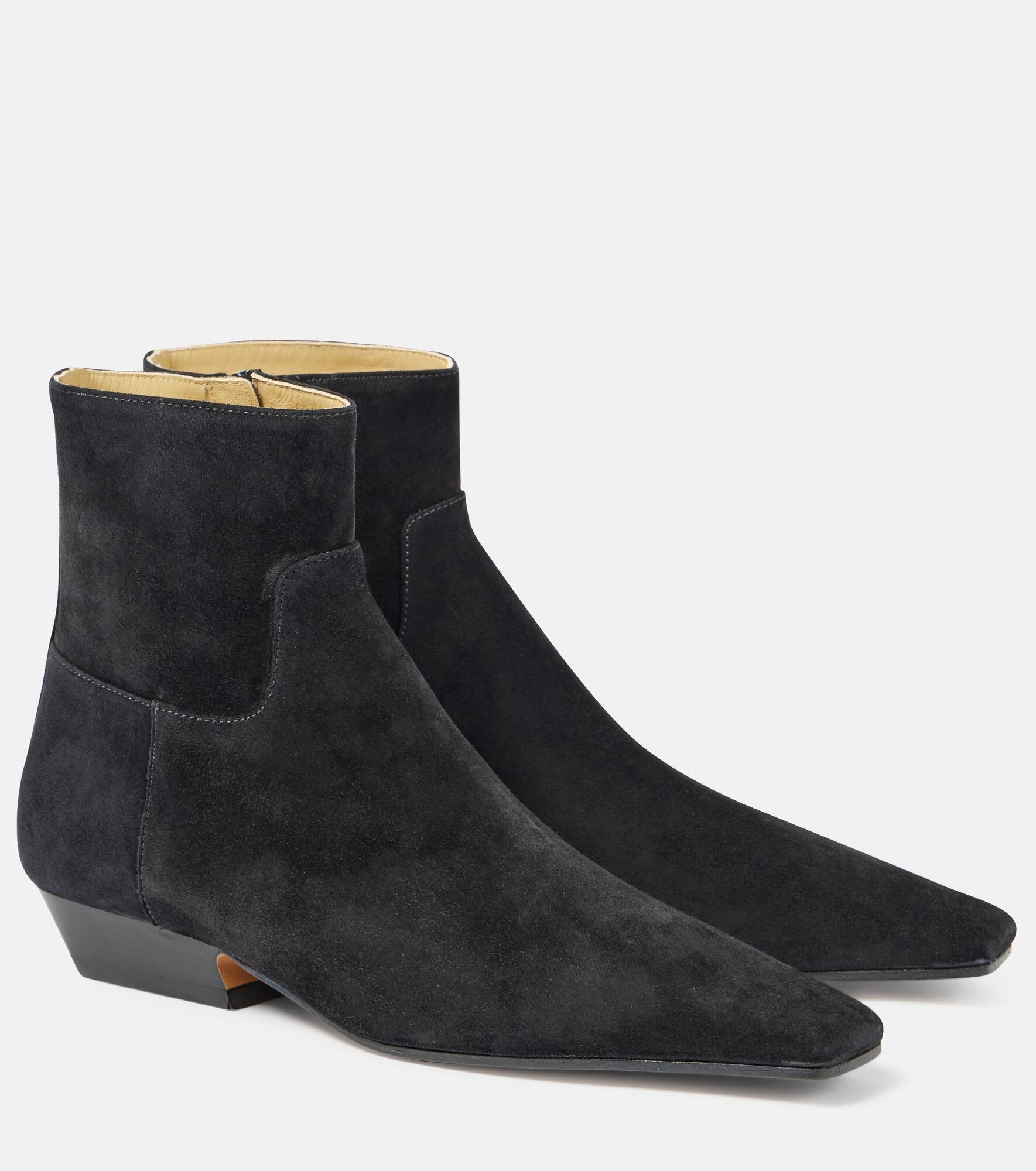 Marfa suede ankle boots - 1