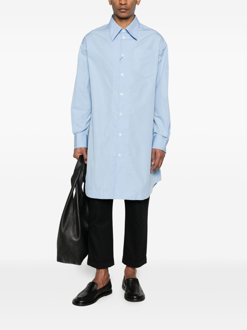 AMI Paris logo-embossed shirt outlook