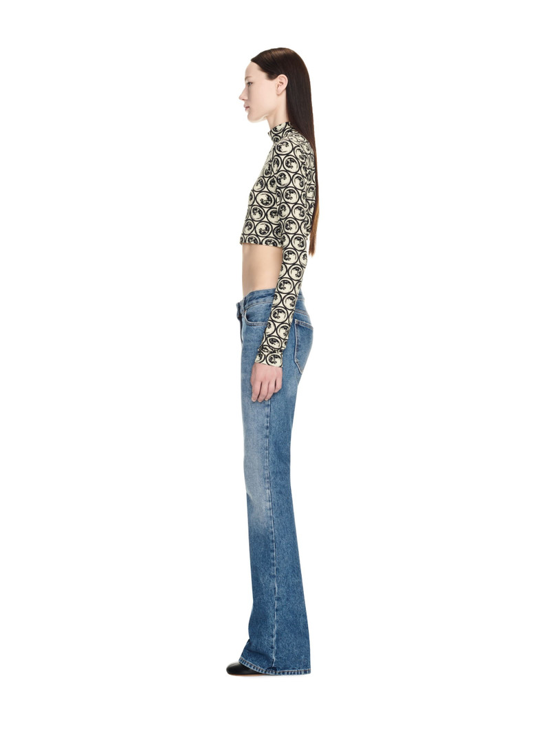 Moon Sec Skin Turtle Crop Top 3