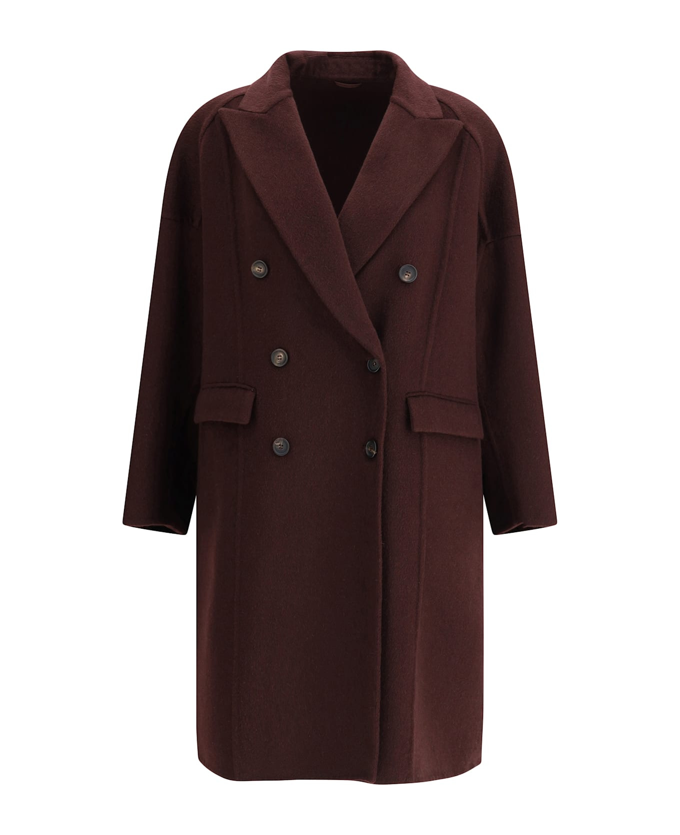 Double-breasted Coat - 1